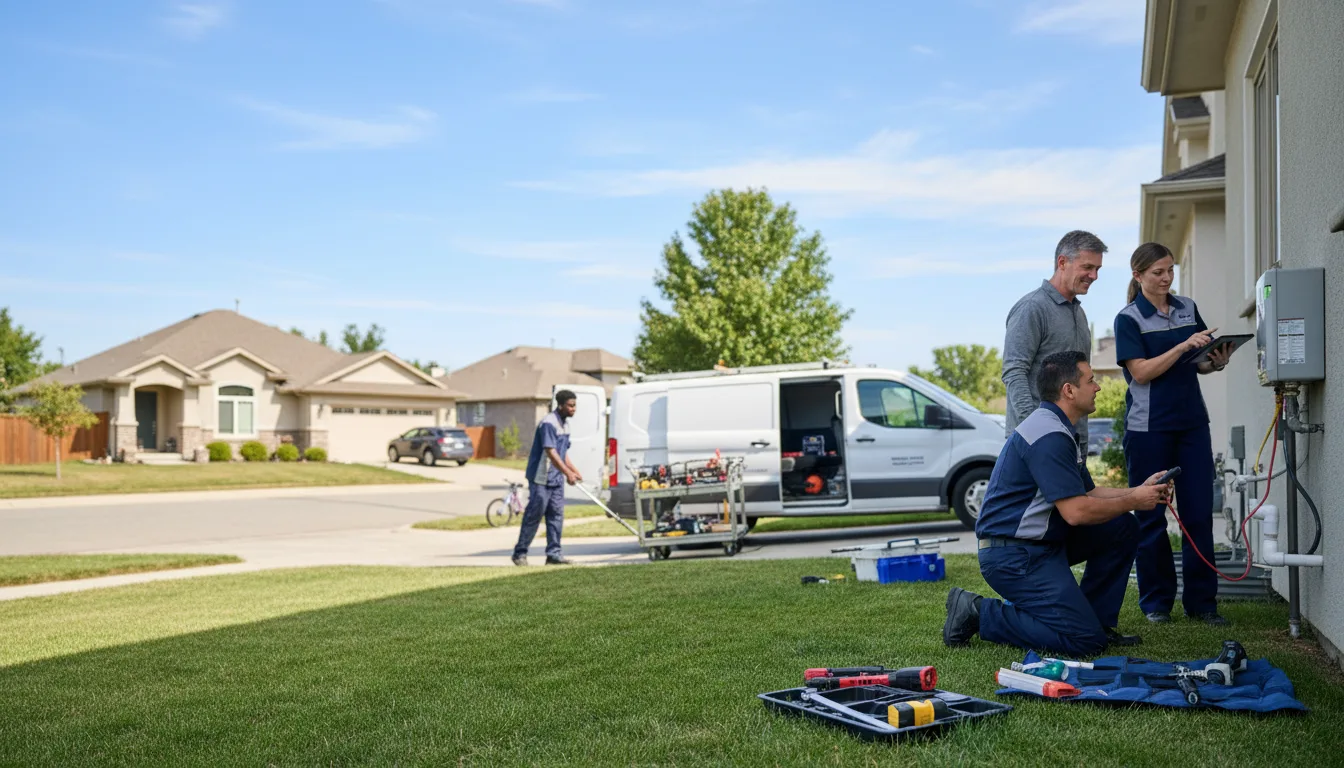Tankless water heater service in Thawville, IL